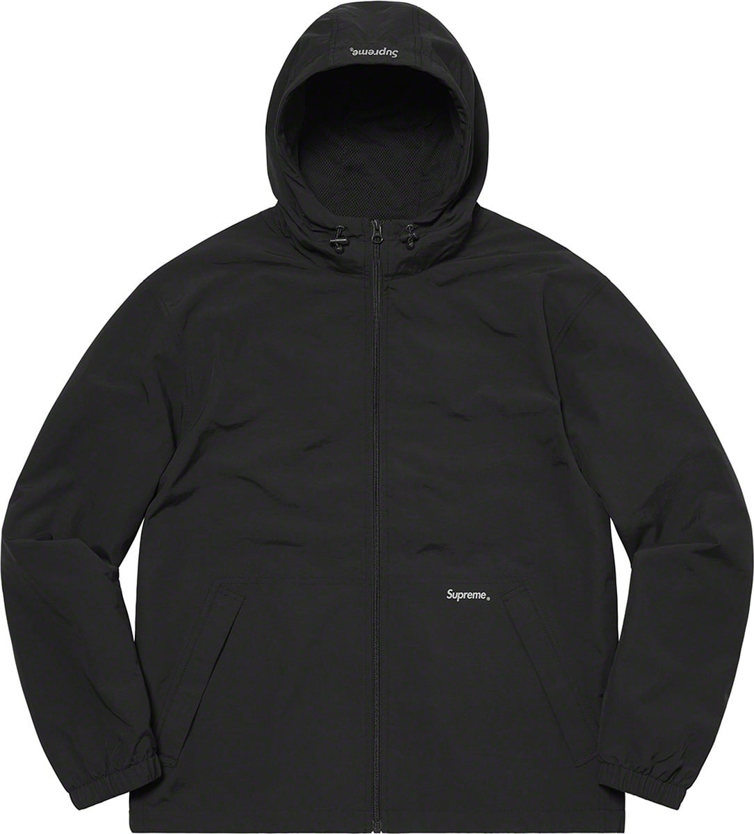 Reflective Zip Hooded Jacket view 18